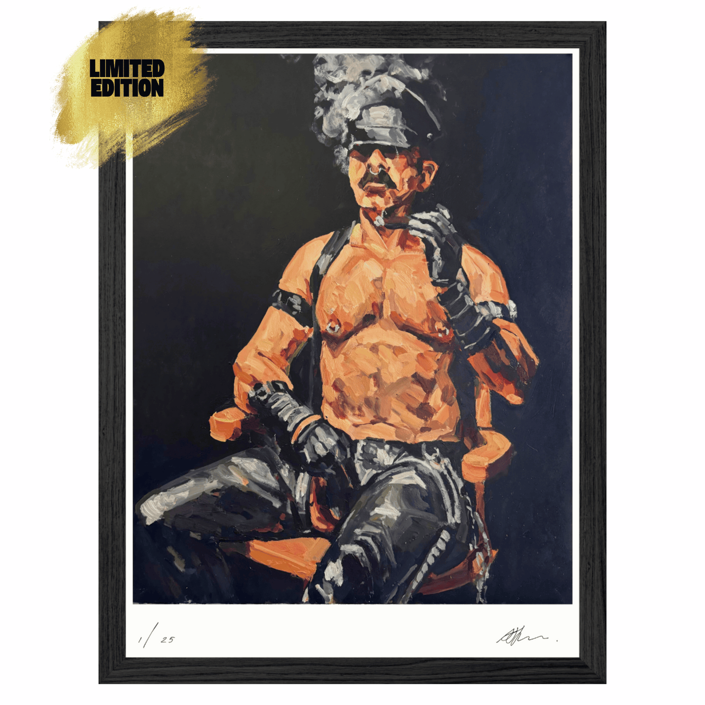 Smoking Leatherman (2026) by Andy Sylvester - Limited Edition