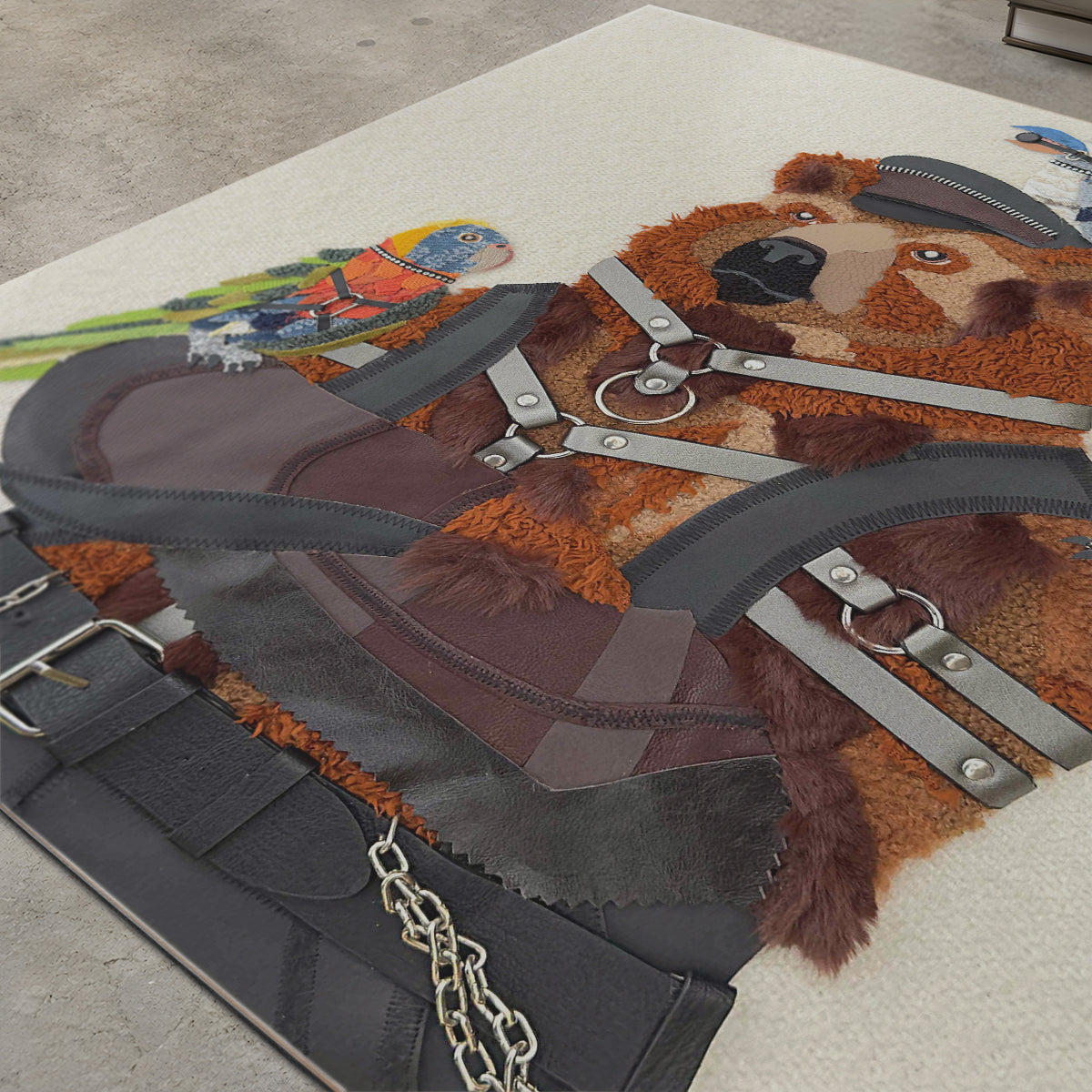 Leather Bear Daddy and His Kinky Birds by Oscar Arrais