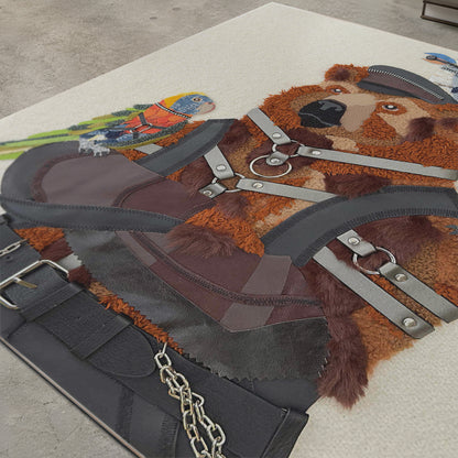 Leather Bear Daddy and His Kinky Birds by Oscar Arrais