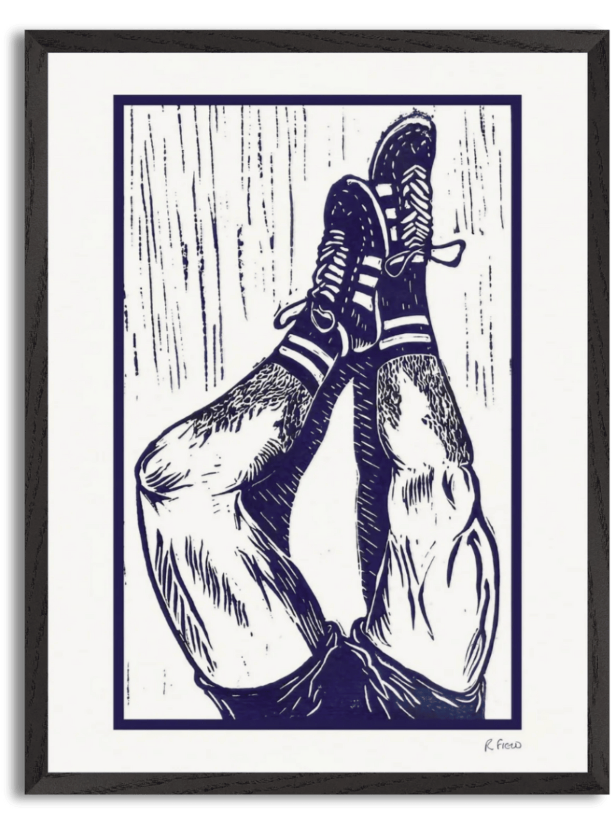 Legs - Indigo by Rob Field