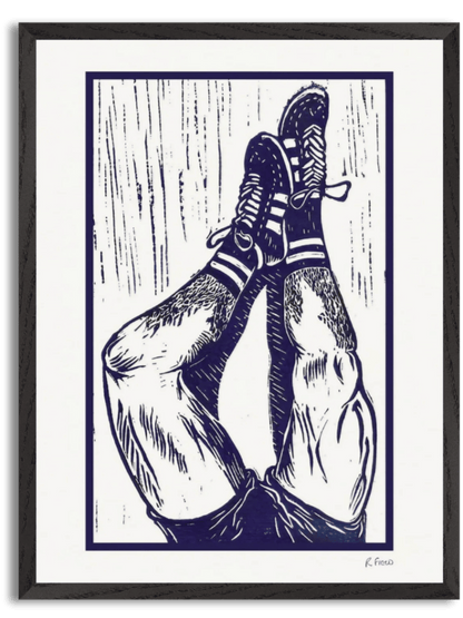 Legs - Indigo by Rob Field