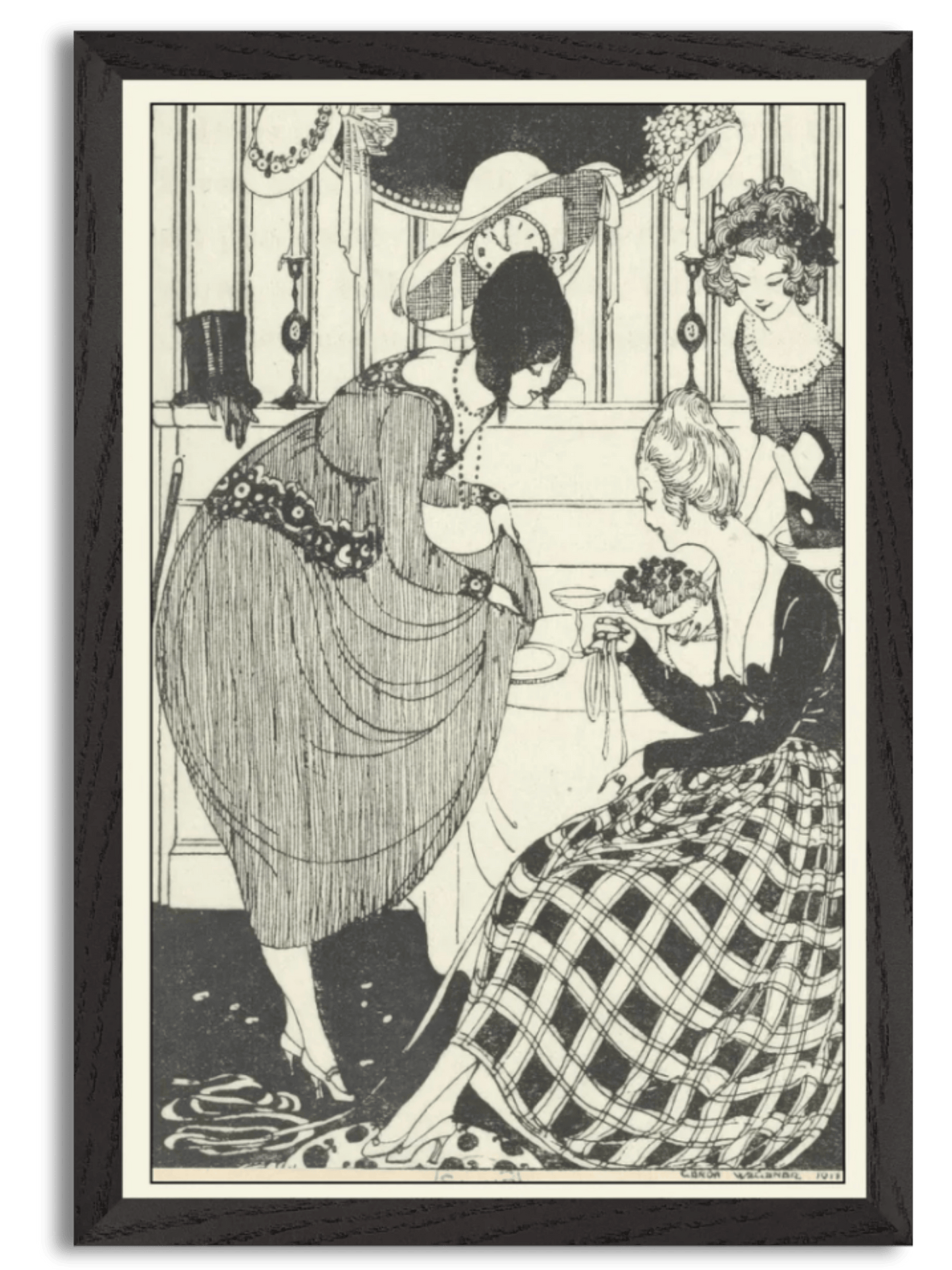 Les Trois Fées (1918) by Gerda Wegener