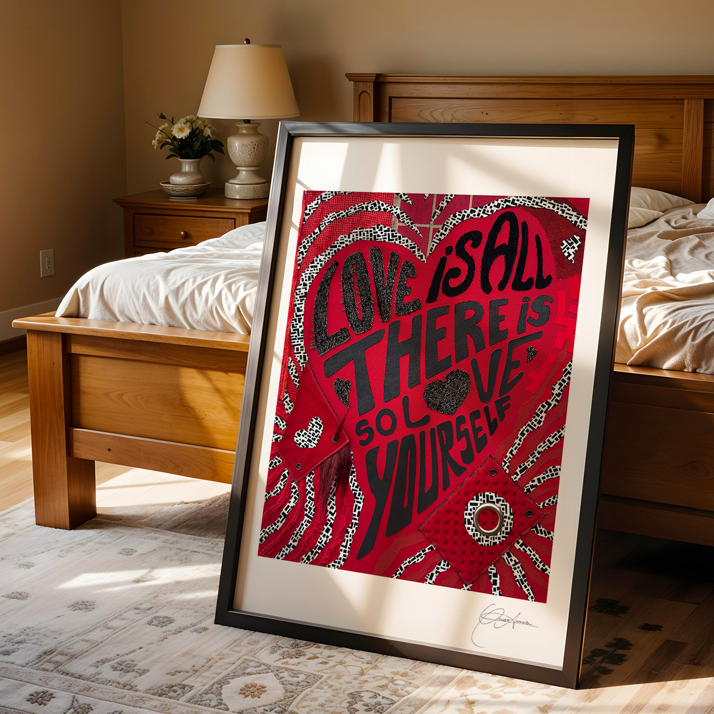 Love is All There is. So, Love Yourself (2025) by Oscar Arrais