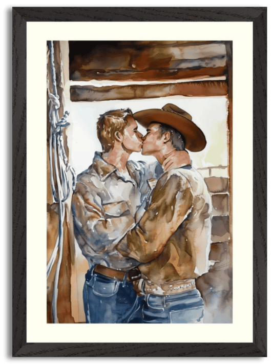 Lovers in the Barnlight
