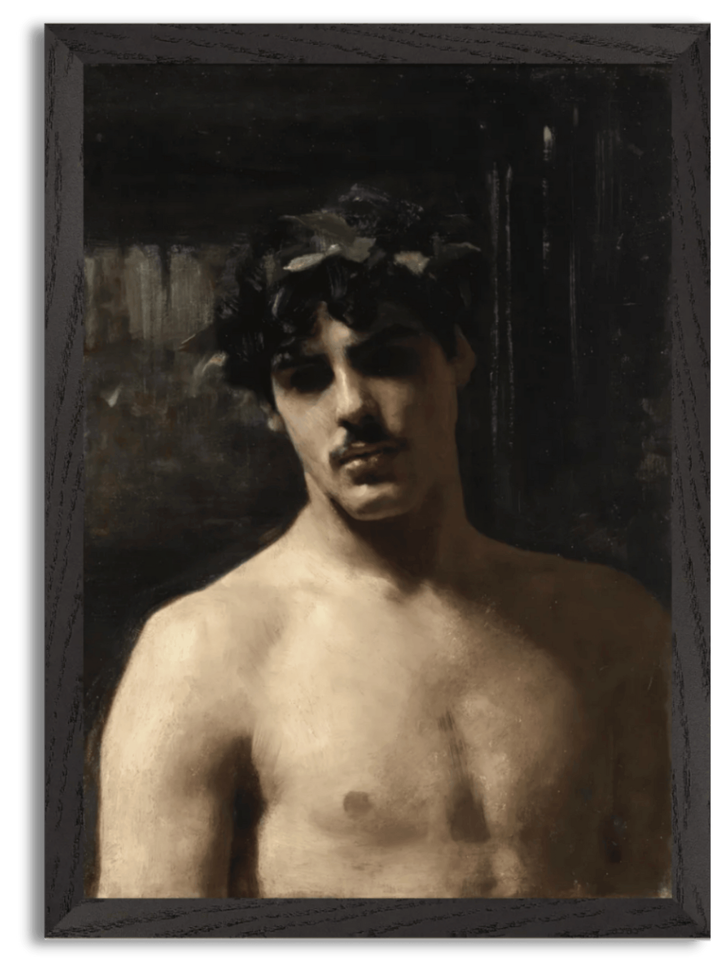Man Wearing Laurels (c.1874-1880) by John Singer Sargent