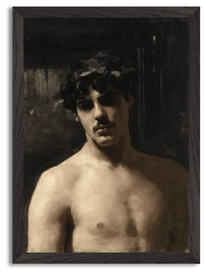 Man Wearing Laurels (c.1874-1880) by John Singer Sargent
