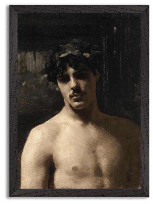 Man Wearing Laurels (c.1874-1880) by John Singer Sargent