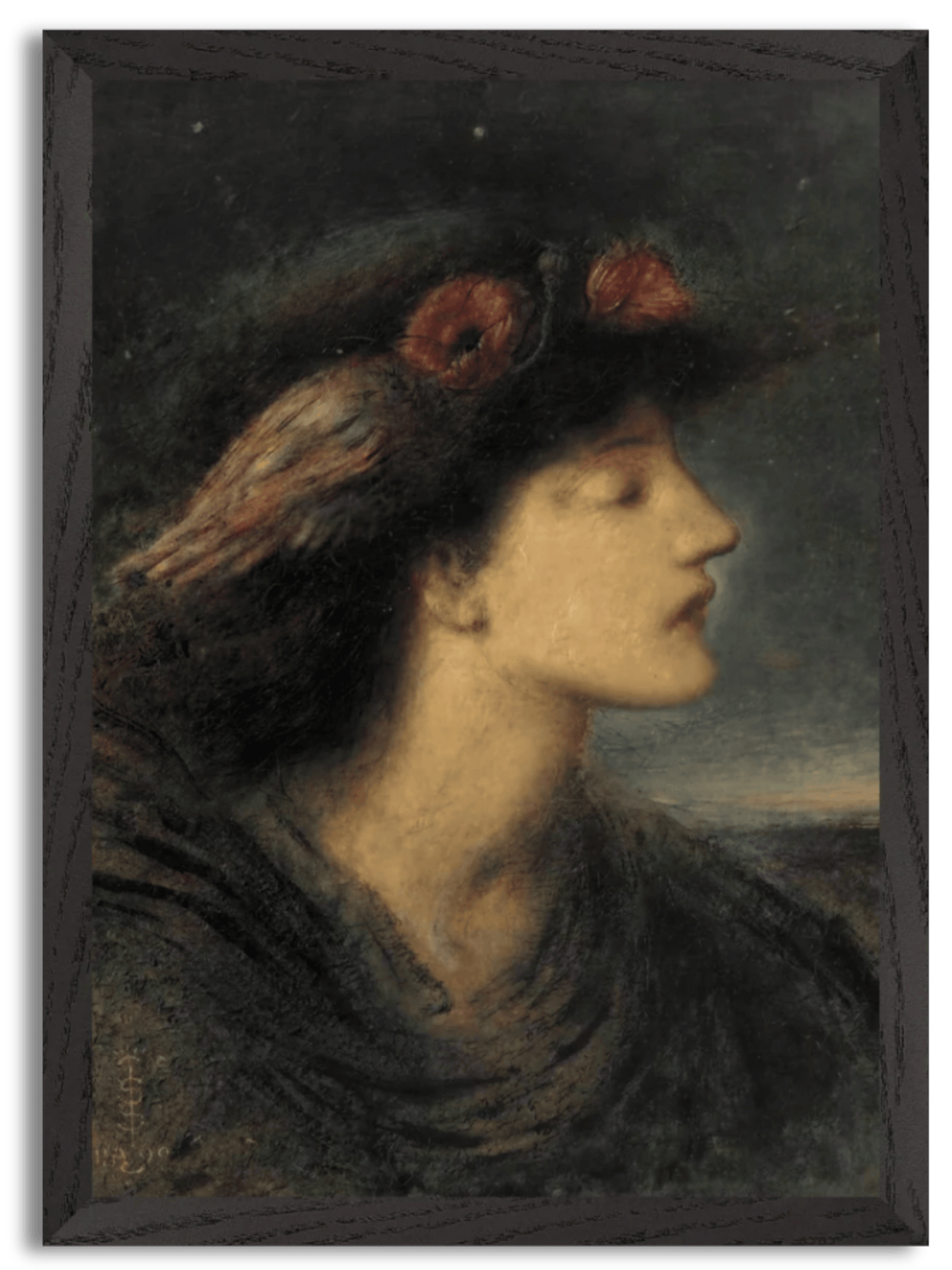 Night (1890) by Simeon Solomon