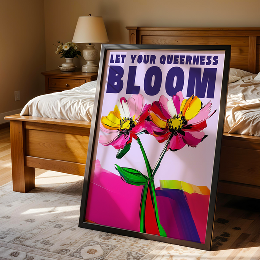 Let Your Queerness Bloom (2024) by Jordan