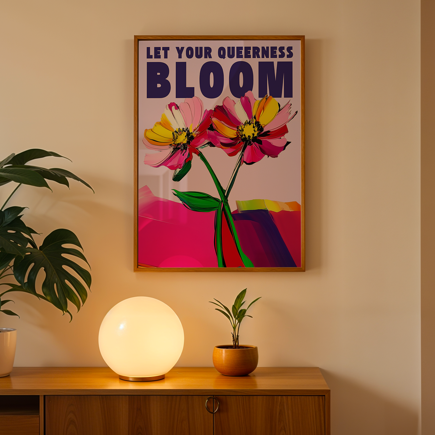 Let Your Queerness Bloom (2024) by Jordan