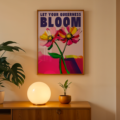 Let Your Queerness Bloom (2024) by Jordan