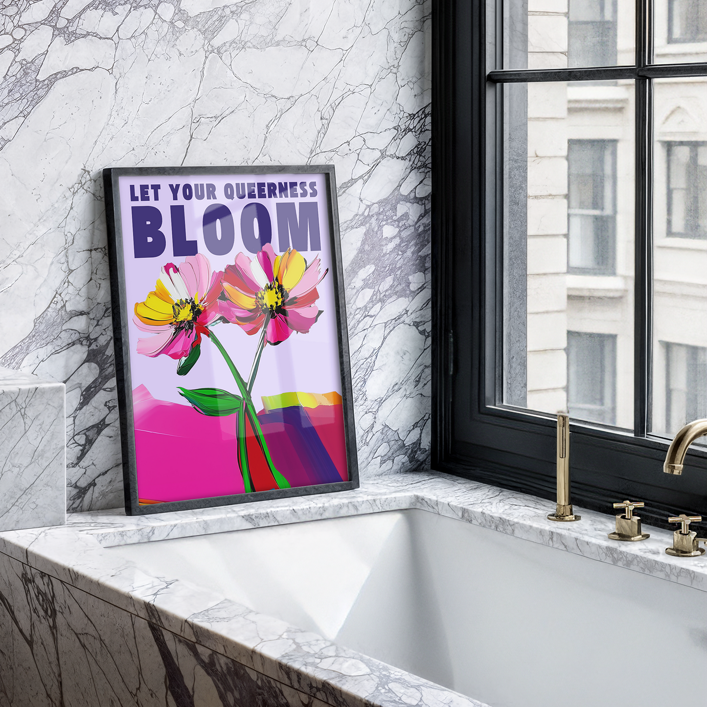 Let Your Queerness Bloom (2024) by Jordan