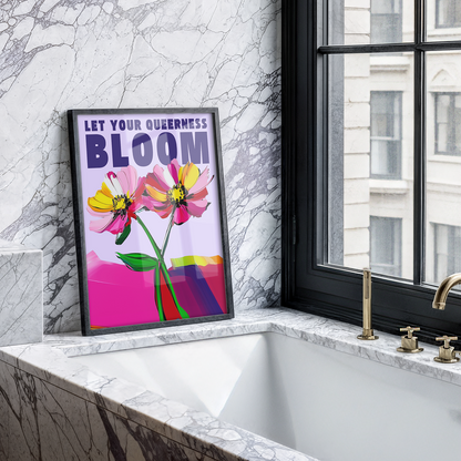 Let Your Queerness Bloom (2024) by Jordan