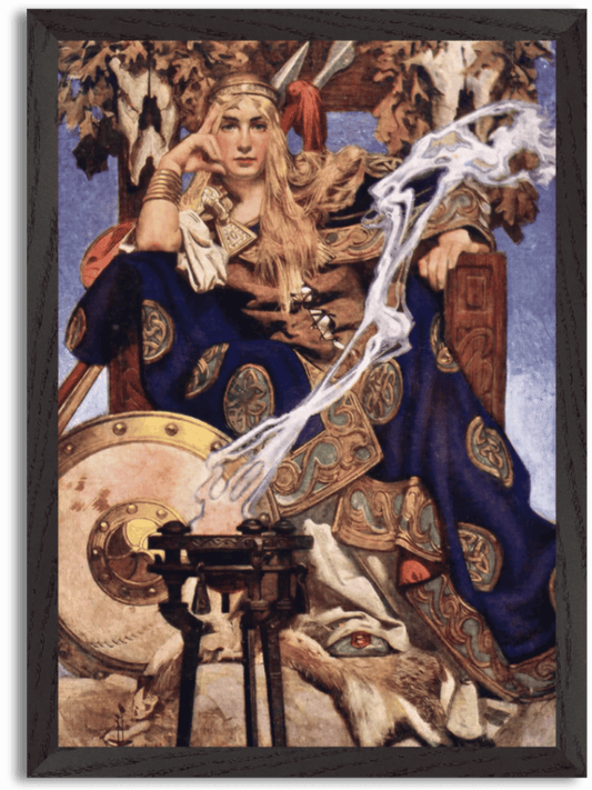 Queen Maev (1911) by J.C. Leyendecker