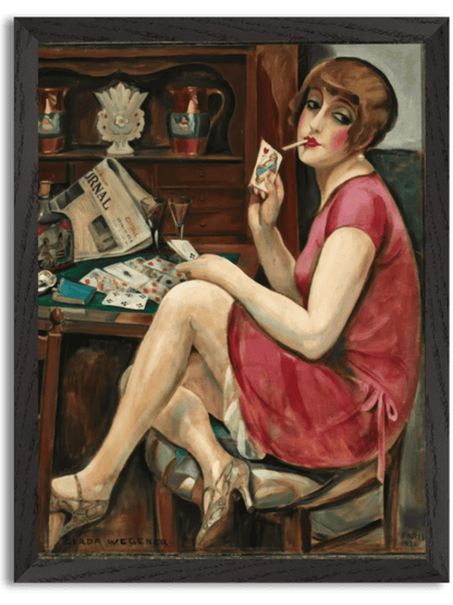 Queen of Hearts - Lili (1928) by Gerda Wegener