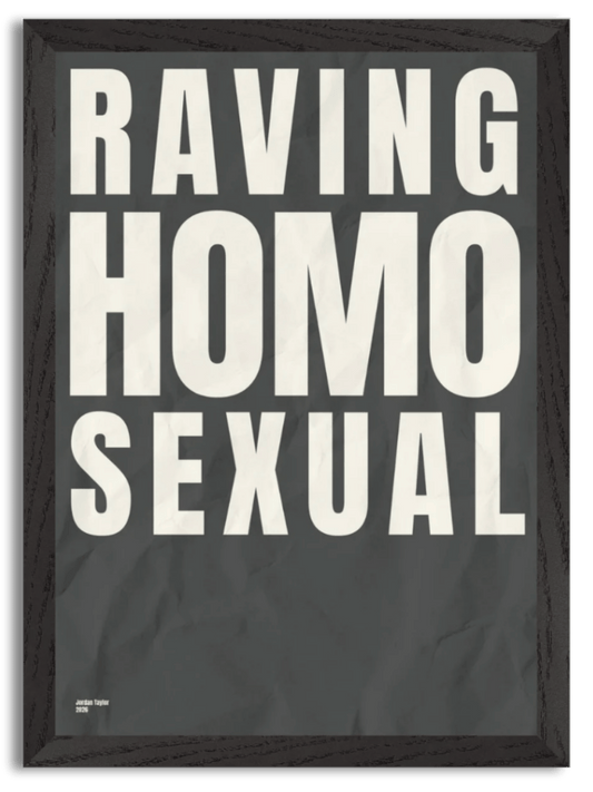 Raving Homosexual (2026) by Jordan