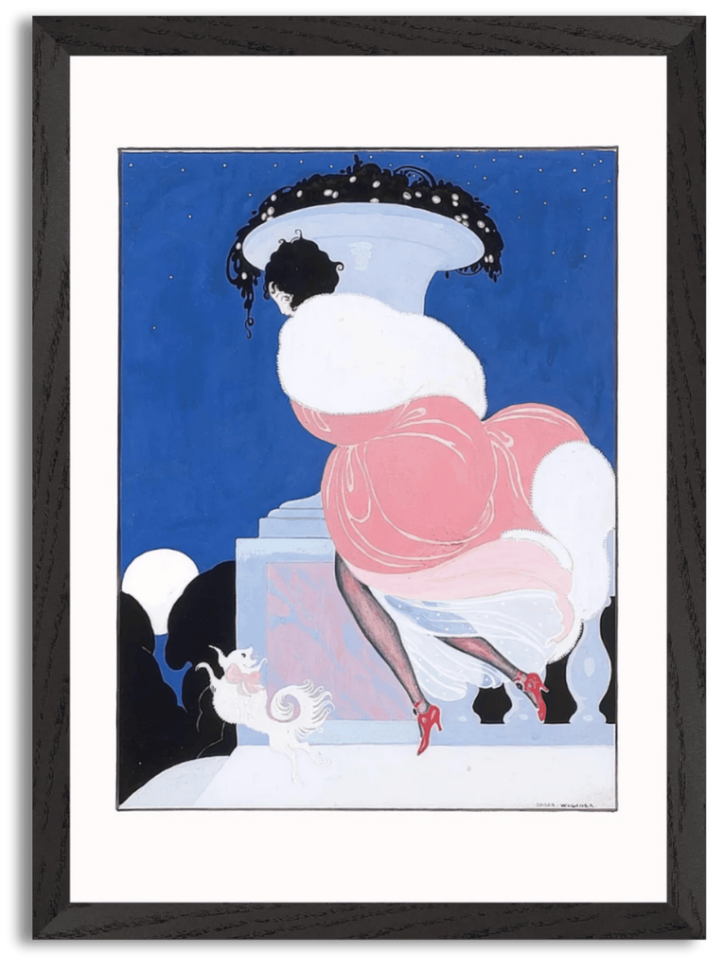 Rendezvous à Paris (c.1918) by Gerda Wegener