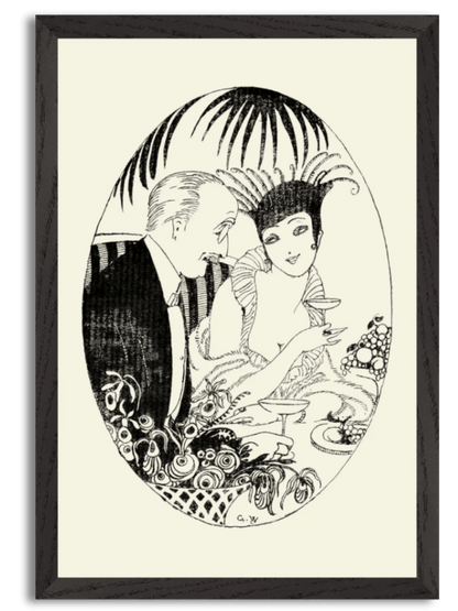 Sans perdre sa dignité (1918) by Gerda Wegener
