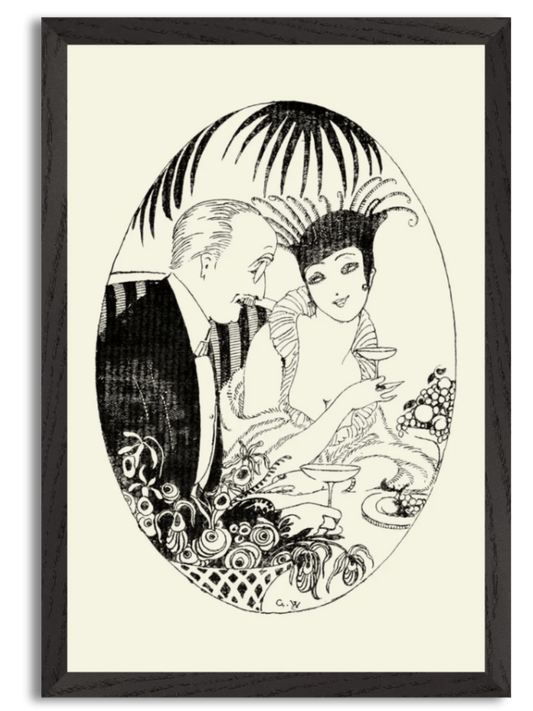 Sans perdre sa dignité (1918) by Gerda Wegener