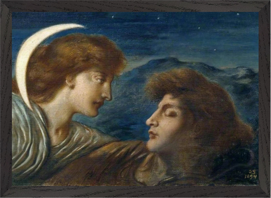 The Moon and Sleep (1894) by Simeon Solomon