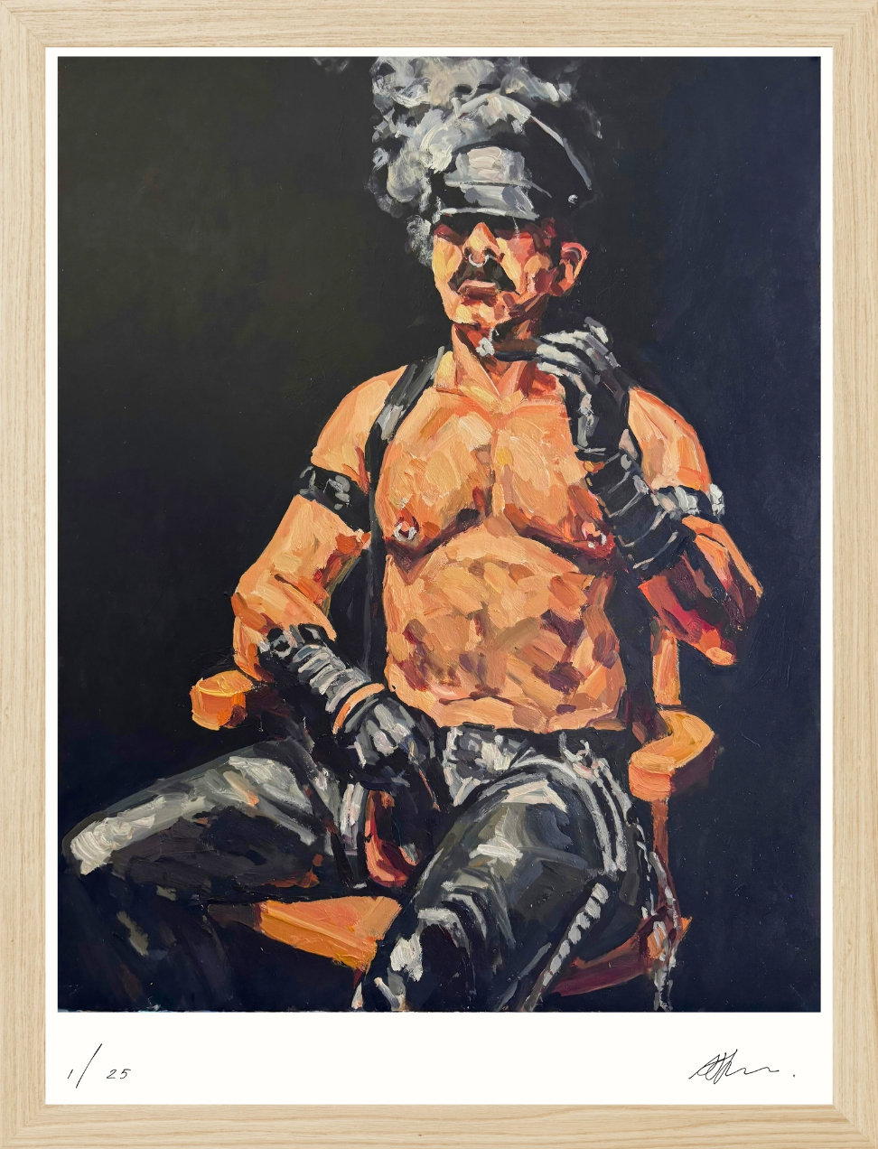 Smoking Leatherman (2026) by Andy Sylvester - Limited Edition