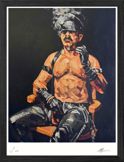 Smoking Leatherman (2026) by Andy Sylvester - Limited Edition