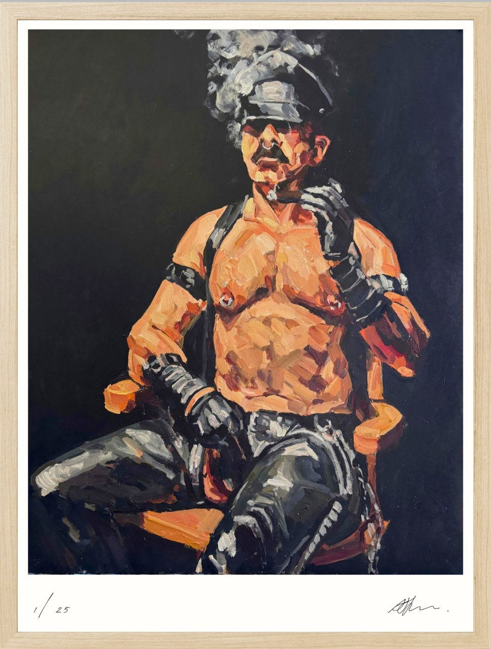 Smoking Leatherman (2026) by Andy Sylvester - Limited Edition