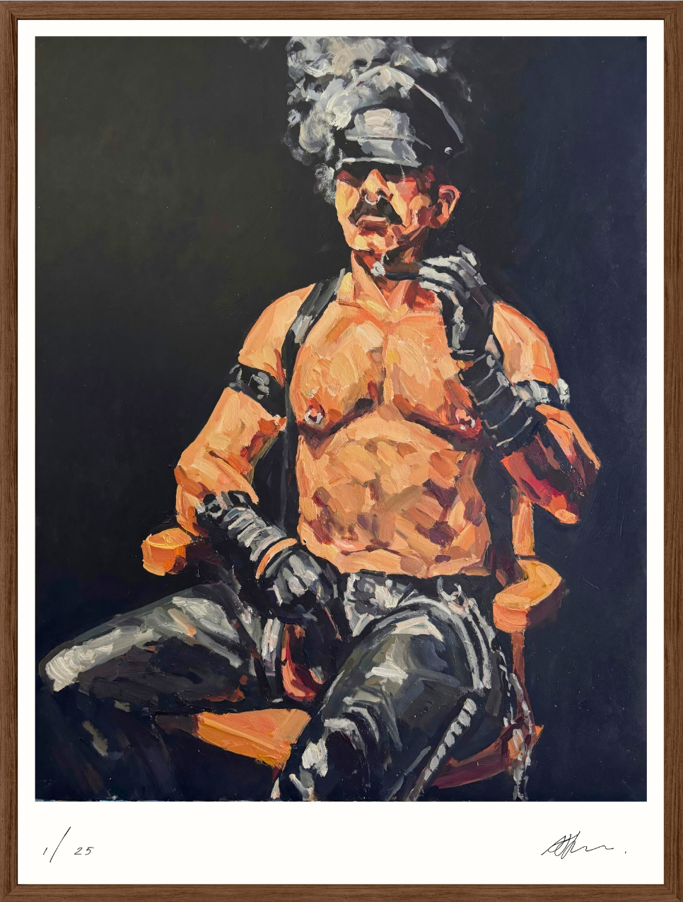 Smoking Leatherman (2026) by Andy Sylvester - Limited Edition