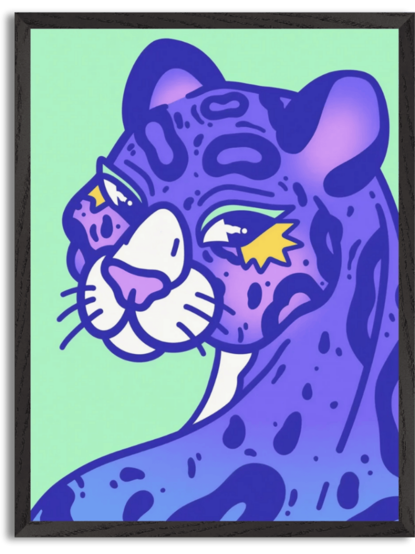 Sebastian the Snow Leopard by Ollie Reyes