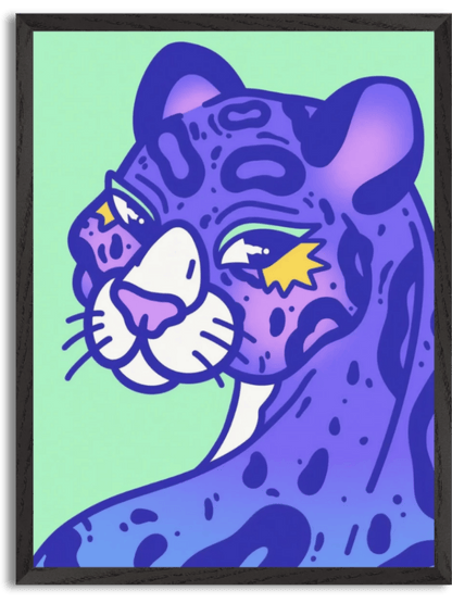 Sebastian the Snow Leopard by Ollie Reyes