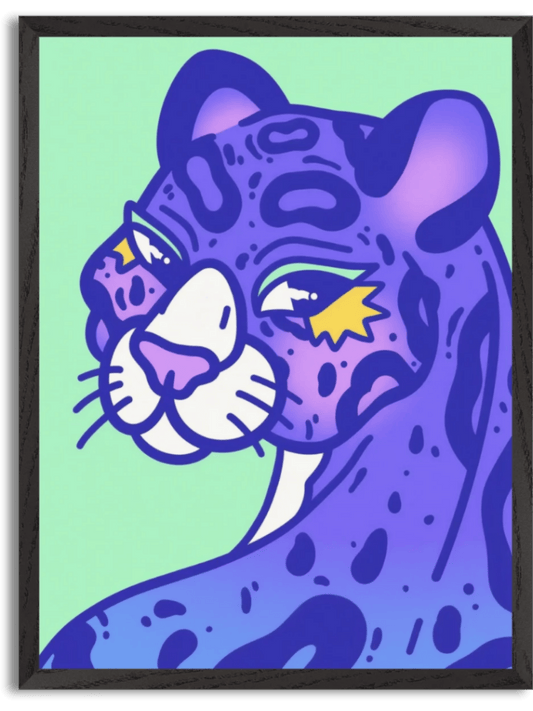 Sebastian the Snow Leopard by Ollie Reyes