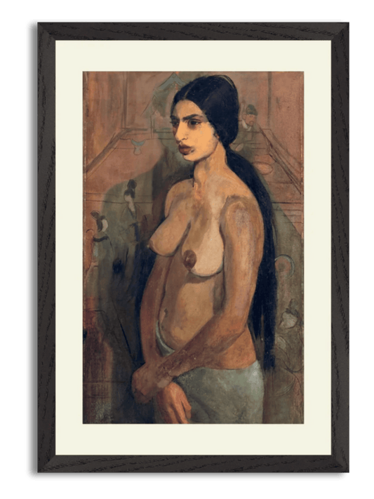 Self-Portrait as a Tahitian (1934) by Amrita Sher-Gil