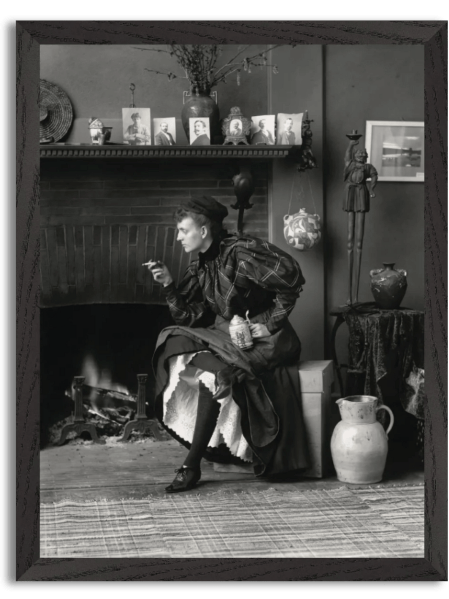 Self Portrait 'New Woman' (1896) by Frances Benjamin Johnston