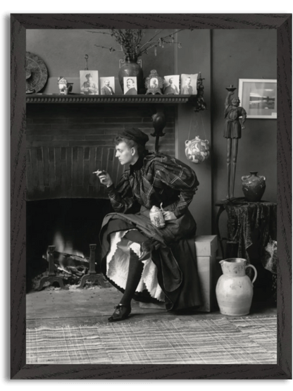 Self Portrait 'New Woman' (1896) by Frances Benjamin Johnston