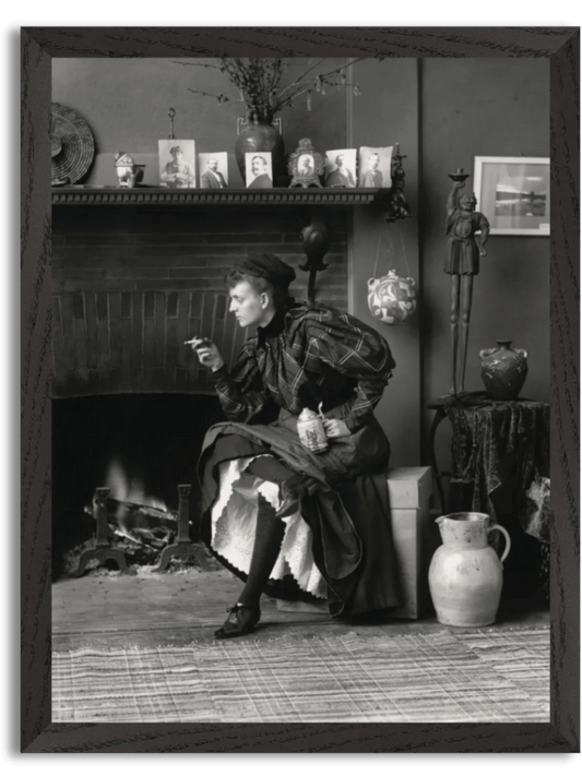 Self Portrait 'New Woman' (1896) by Frances Benjamin Johnston