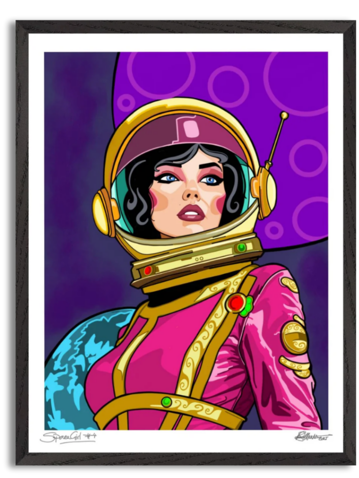 SPACEGIRL #4 (2025) by FATPIGEONART