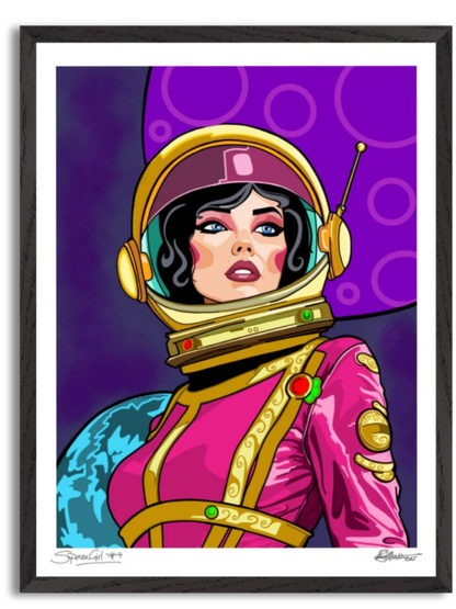 SPACEGIRL #4 (2025) by FATPIGEONART