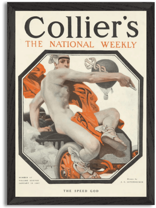 The Speed God (1907) by J.C. Leyendecker
