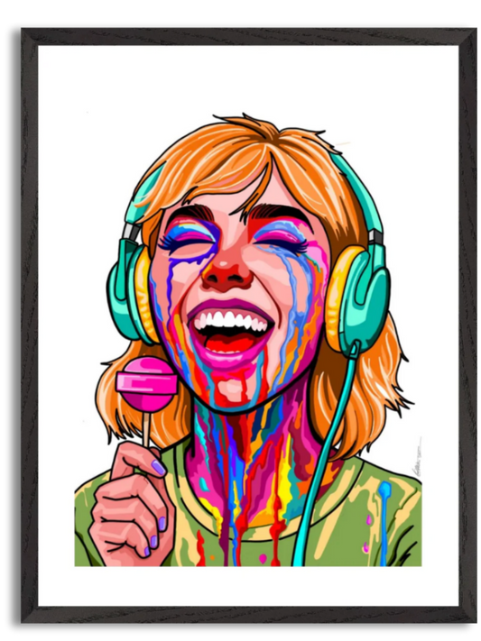 Laugh the Rainbow (2025) by FATPIGEONART
