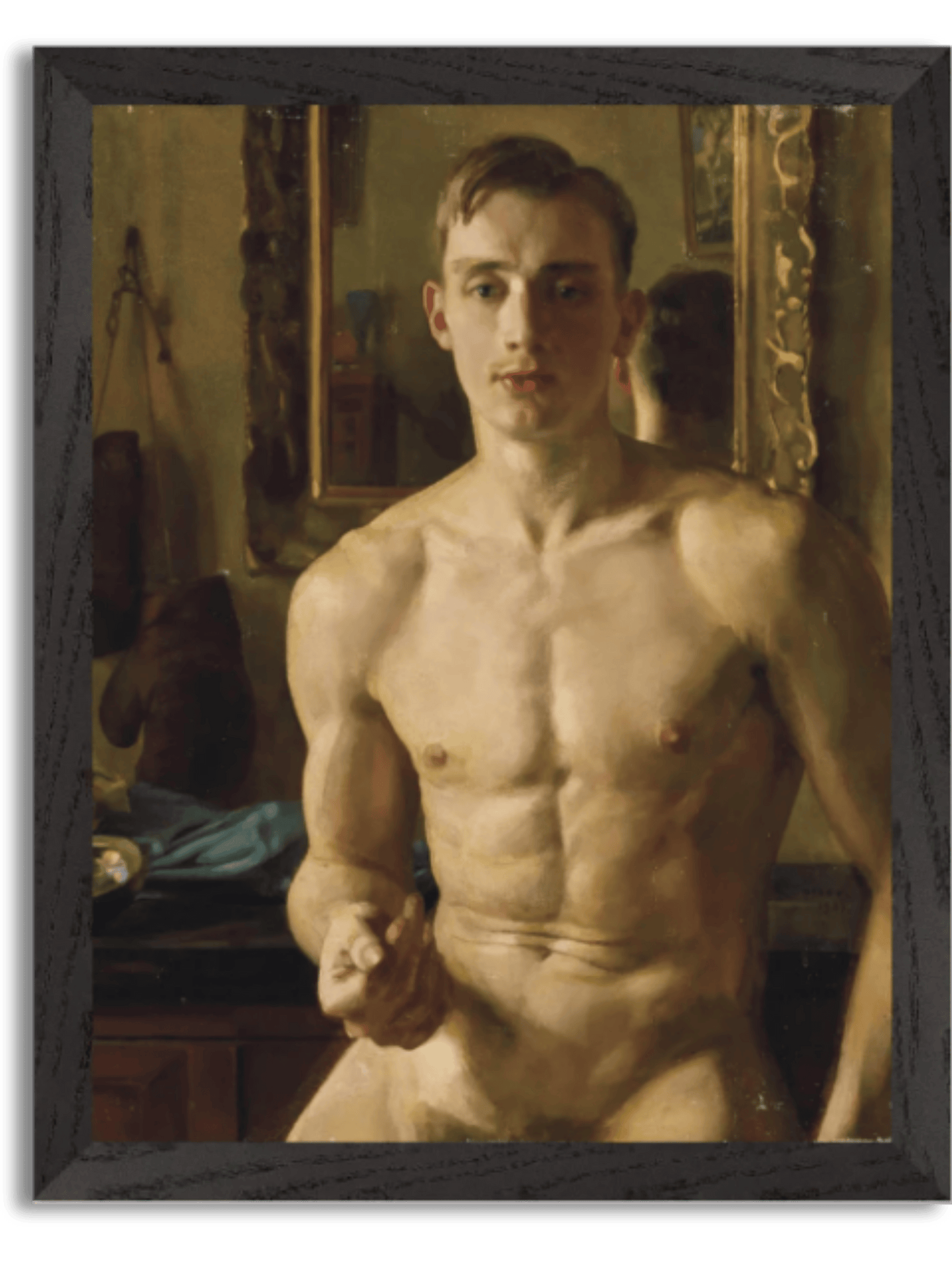 The Boxer (1933) by Konstantin Somov