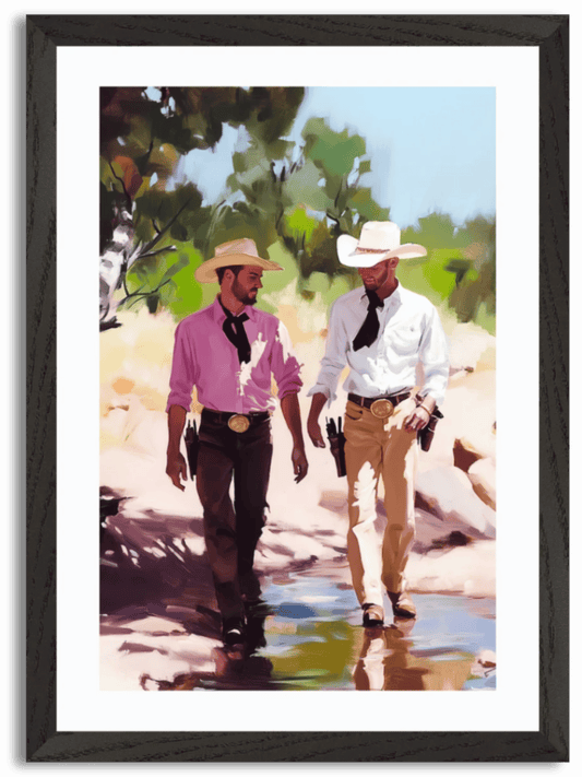 Two Cowboys, One Trail
