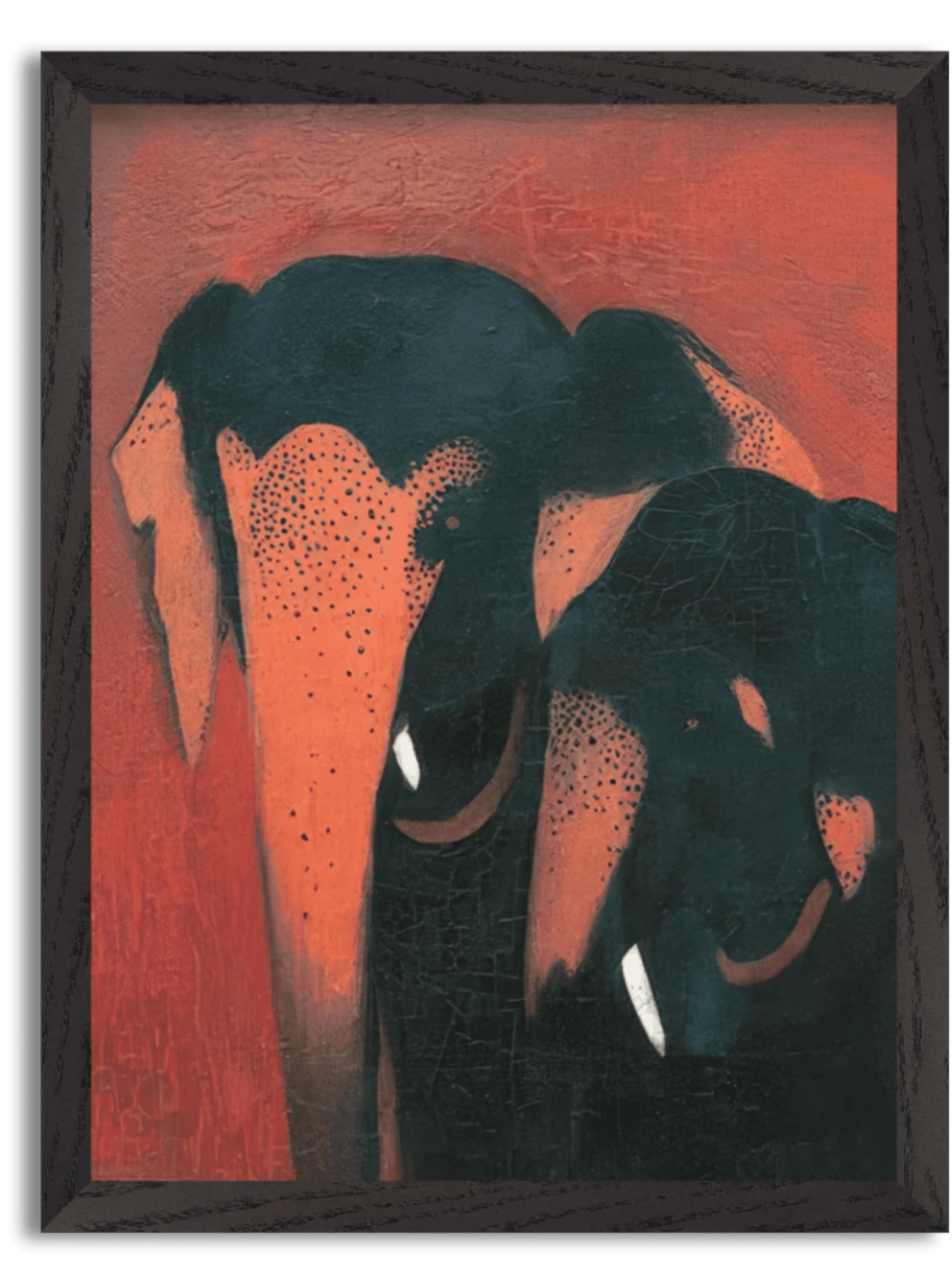 Two Elephants (1940) by Amrita Sher-Gil