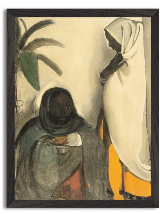 Two Women (1935) by Amrita Sher-Gil