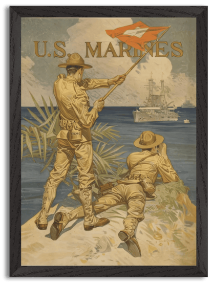 U.S. Marines (1917) by J.C. Leyendecker