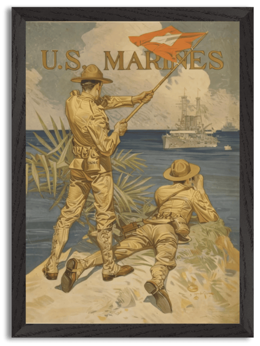 U.S. Marines (1917) by J.C. Leyendecker