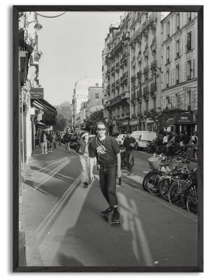 Une rue animée de Paris (2023) by Jack Jacques