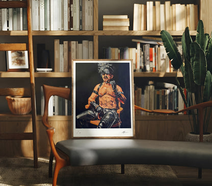 Smoking Leatherman (2026) by Andy Sylvester - Limited Edition
