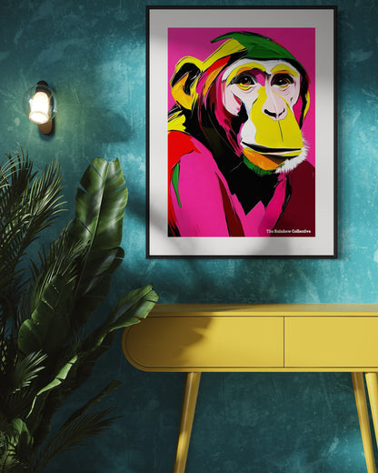 Queer Pride, Pride Print, Pride Art, Queer Print, lesbian, gay, trans, queer and allied community decor and gifts