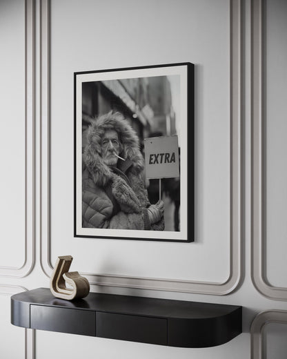 LGBTQ Pride Print, Queer black and white wall art
