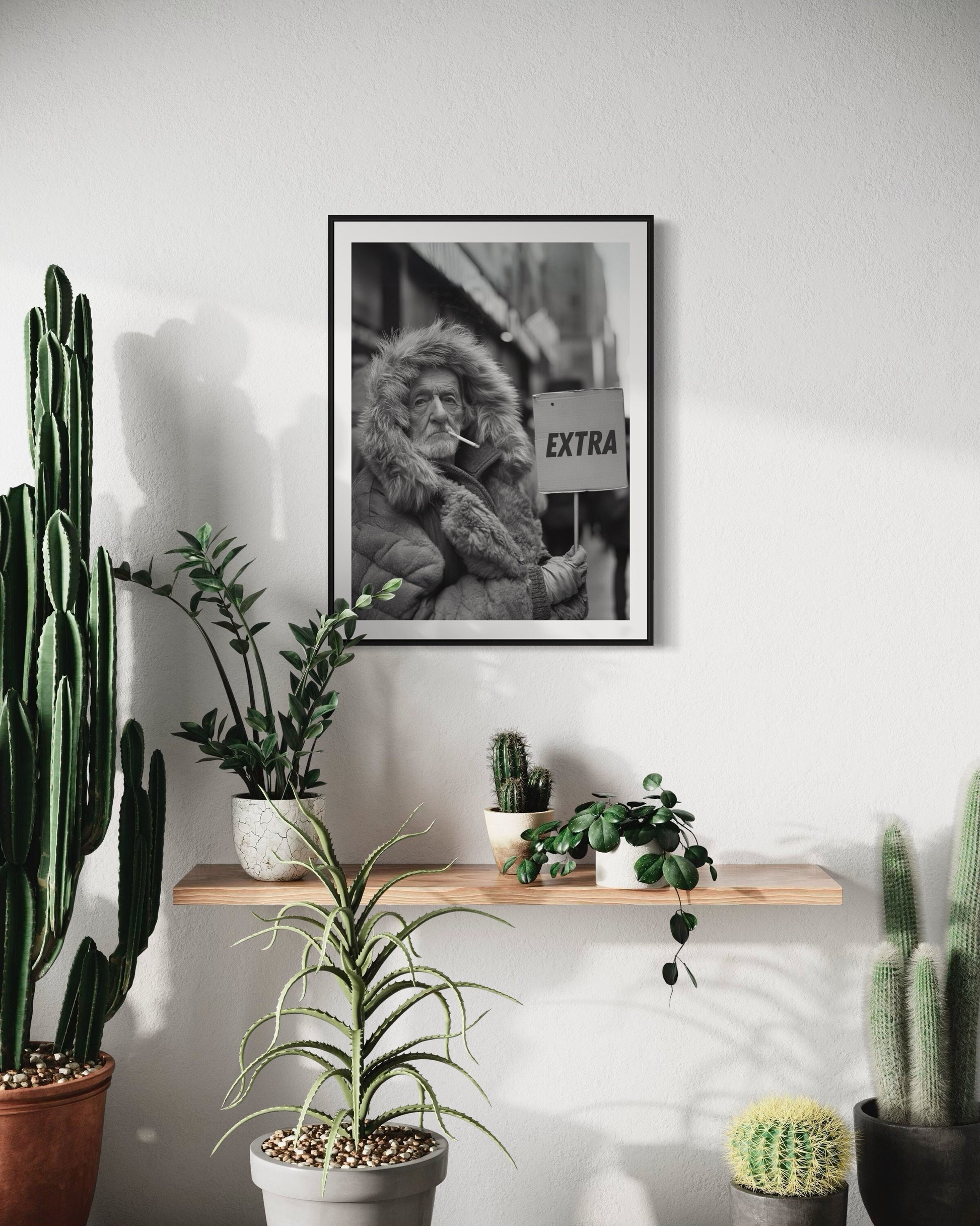 LGBTQ Pride Print, Queer black and white wall art